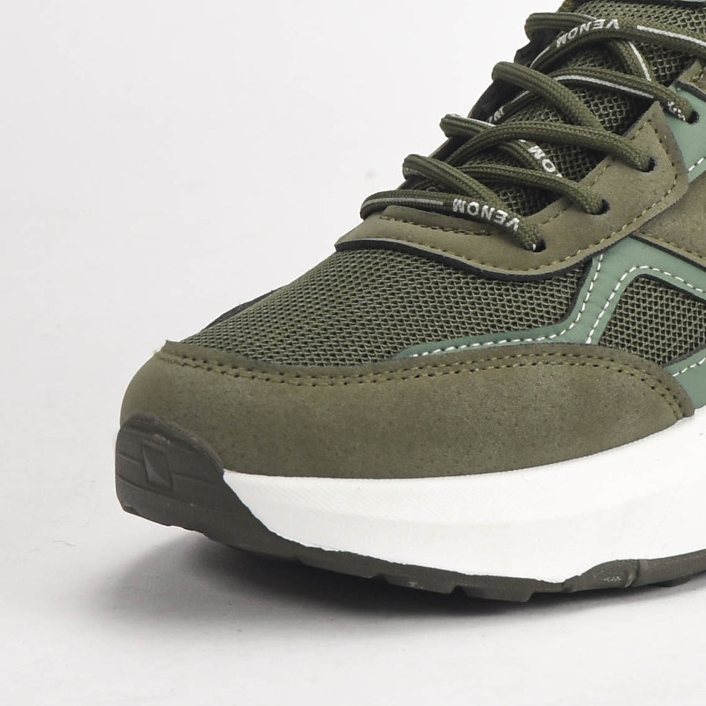 Venom Baskets Lifestyle Respirantes Homme Vert Kaki