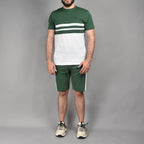 Hard1 Ensemble T-shirt et Short Bicolore Homme