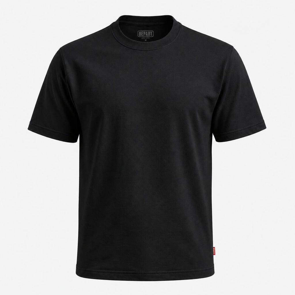 Depart T-Shirt Oversize Noir Confortable Homme
