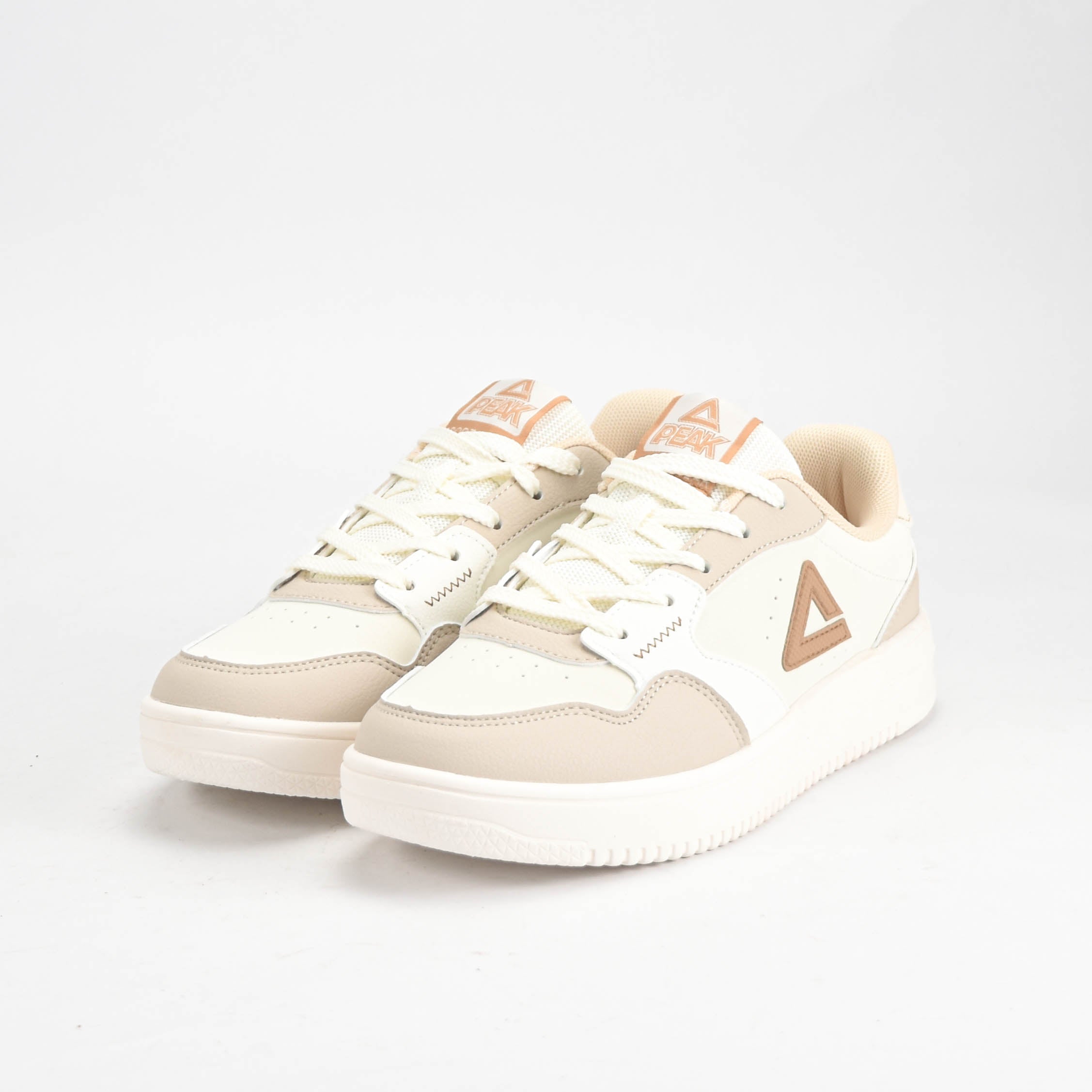 Peak Sneakers Lifestyle Confortables Beige Homme