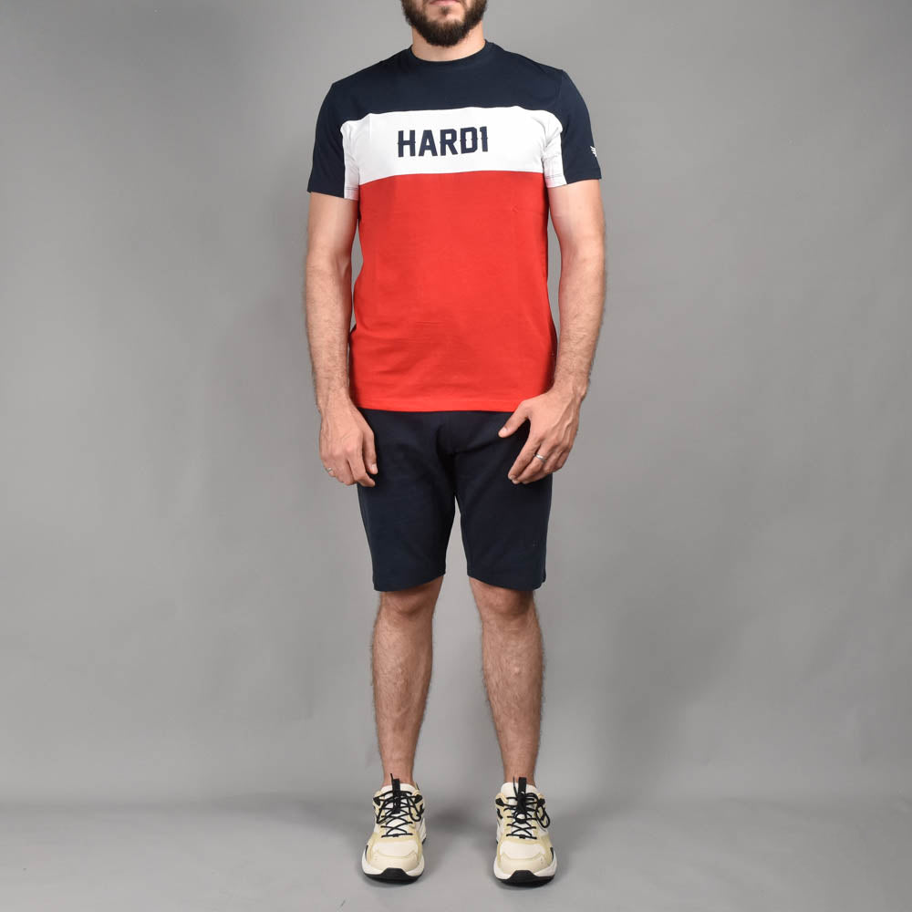 Hardi Ensemble T-shirt et Short Tricolore Homme
