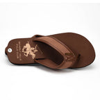 Beverly Hills Polo Club Claquettes Confortables Marron Homme