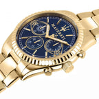 Maserati Montre Chronographe Cadran Bleu Doré Homme