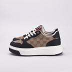 Kimland Baskets Plateforme Motif Monogramme Femme