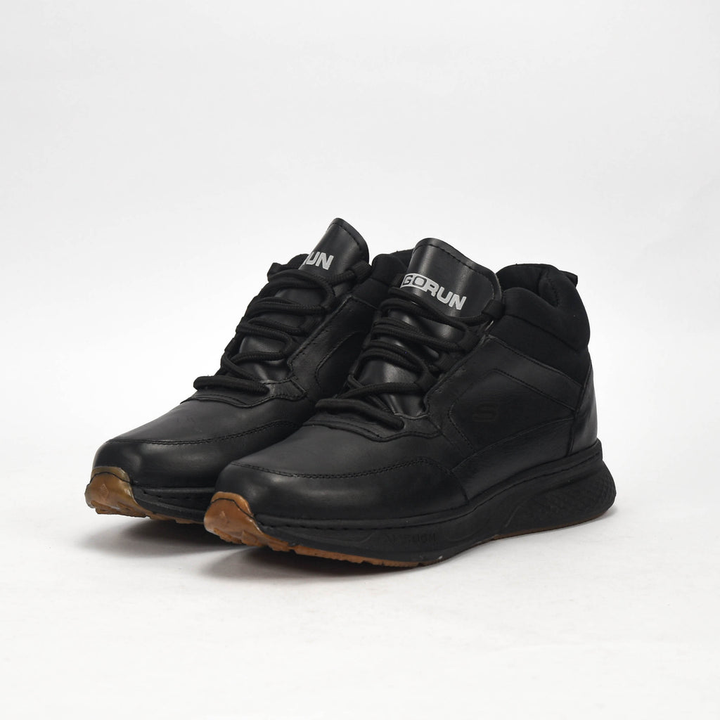 Raber Chaussures Orthopédiques Confortables Noir Homme