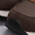 SUN68 Sneakers en Daim et Textile Marron Homme