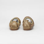 André Ballerines Dorées Confortables Femme