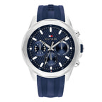 Tommy Hilfiger Montre Chronographe Cadran Bleu Homme