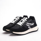 Safety Jogger Baskets Mode Légères Motif Zèbre Femme