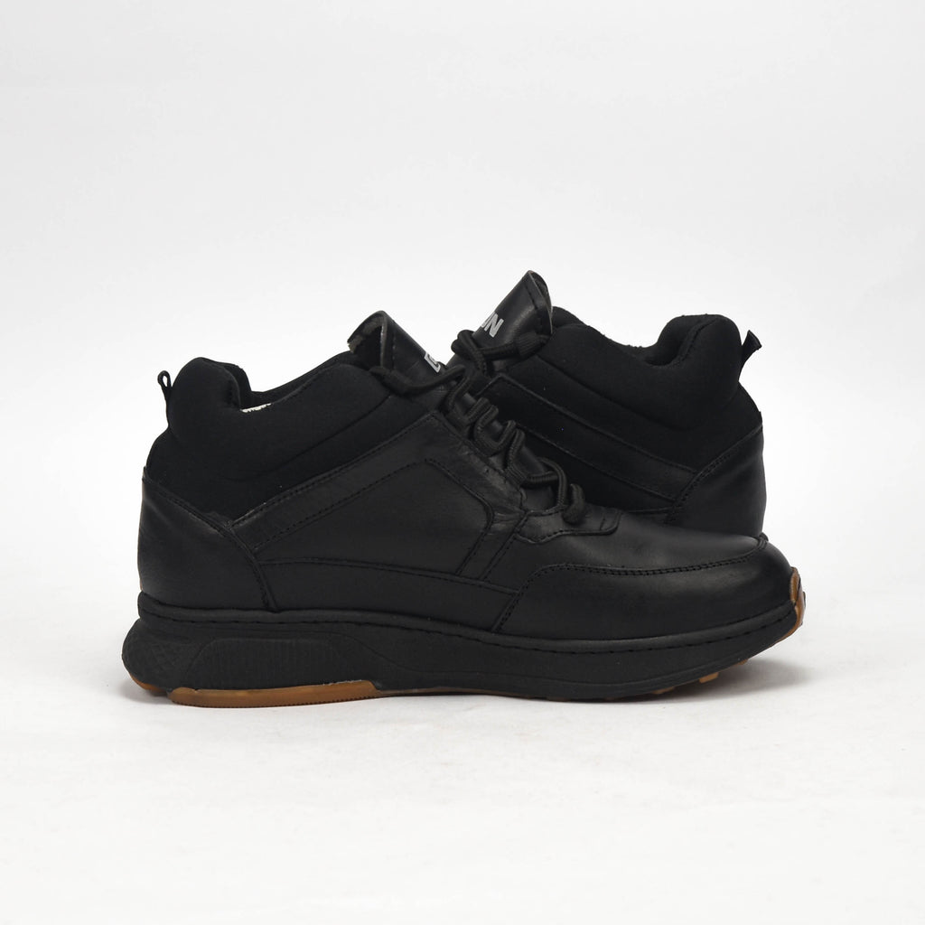 Raber Chaussures Orthopédiques Confortables Noir Homme