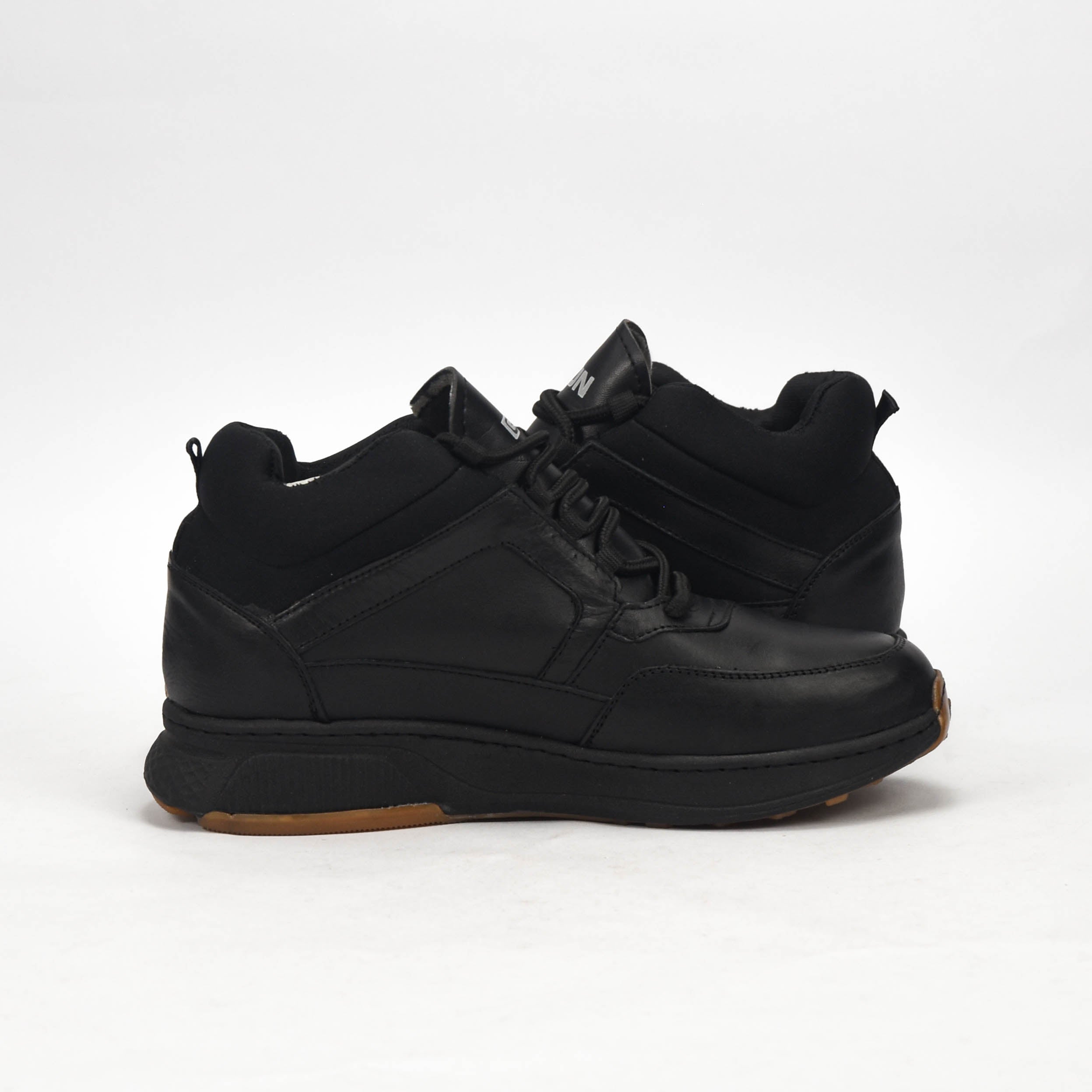 Raber Chaussures Orthopédiques Confortables Noir Homme