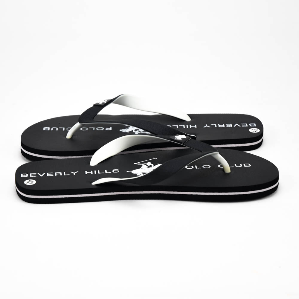 Beverly Hills Polo Club Tongs Confortables Noir Homme