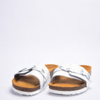 BIRKSBOT  CUIR BLANC﻿ 6
