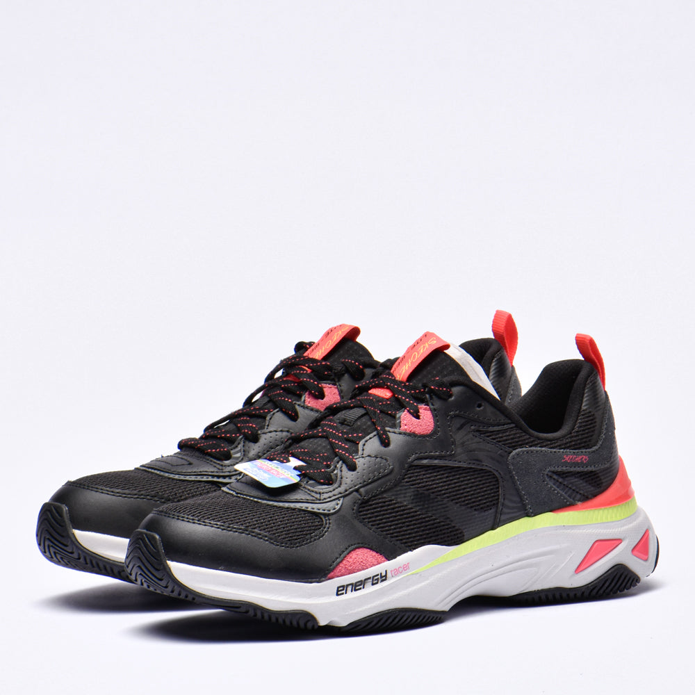 SKECHERS ENERGY RACER-EMBRACE HER BLACK/CORAL﻿ 2