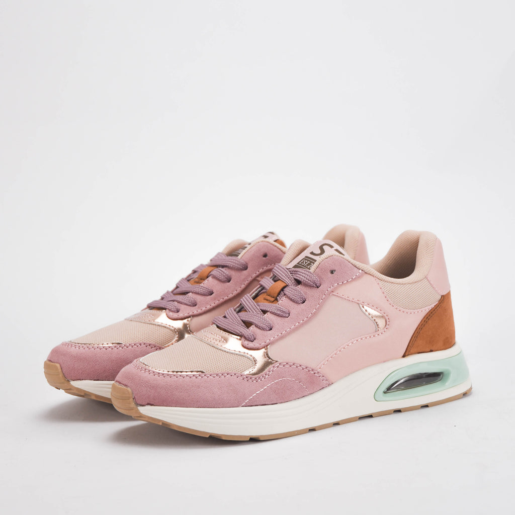 Safety Jogger Baskets Mode Rose Gold Femme
