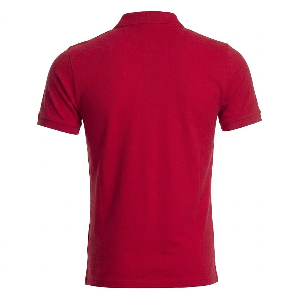 Kimland Polo Homme Rouge Classique Élégant