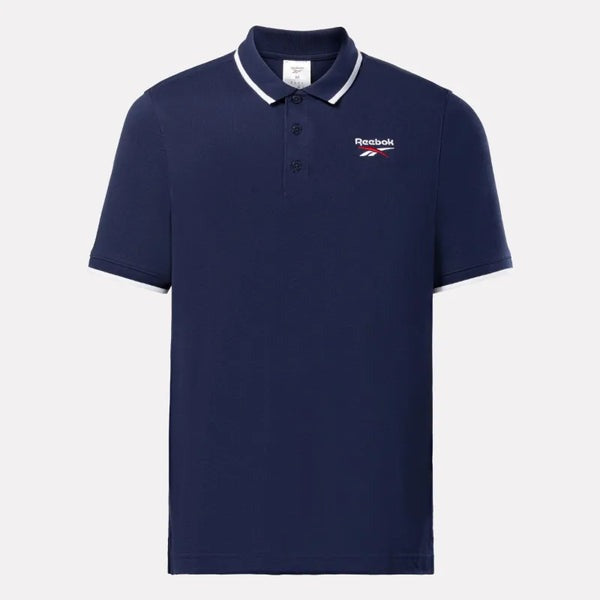 Reebok Polo Classique Logo Brodé Homme