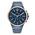 Montre Tommy Hilfiger Élégante Cadran Bleu Femme