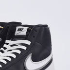 Nike Blazer Mid Sneakers Cuir Noir et Blanc Homme