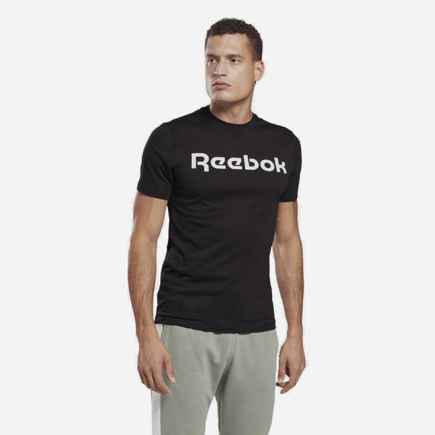Reebok T-Shirt Logo Classique Noir Homme