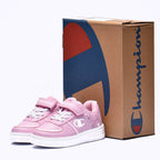 Champion Baskets Sophia Roses avec Scratch pour Fille