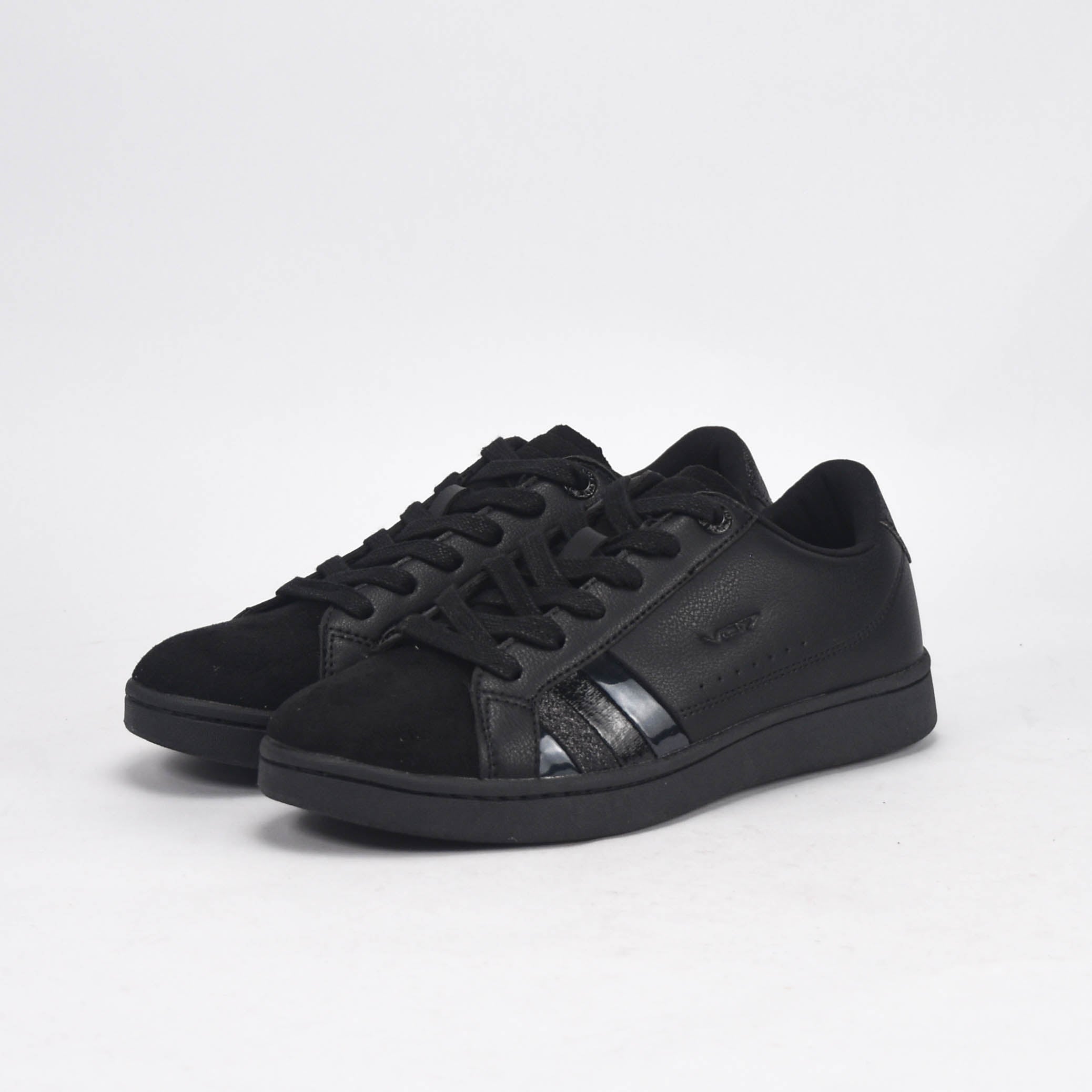 VO7 Baskets Jeanne Élégantes Noir Femme