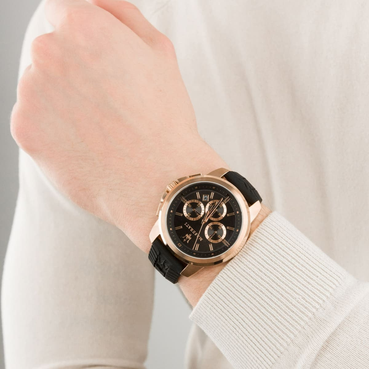 Maserati Successo Montre Chronographe Élégante Homme