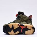 Nike Jordan 6 Sneakers Style Militaire Homme