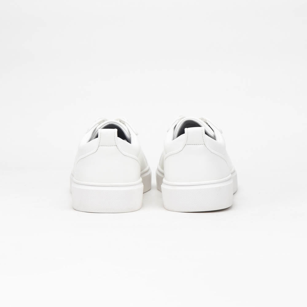 Massimo Baskets Minimalistes Blanc Homme