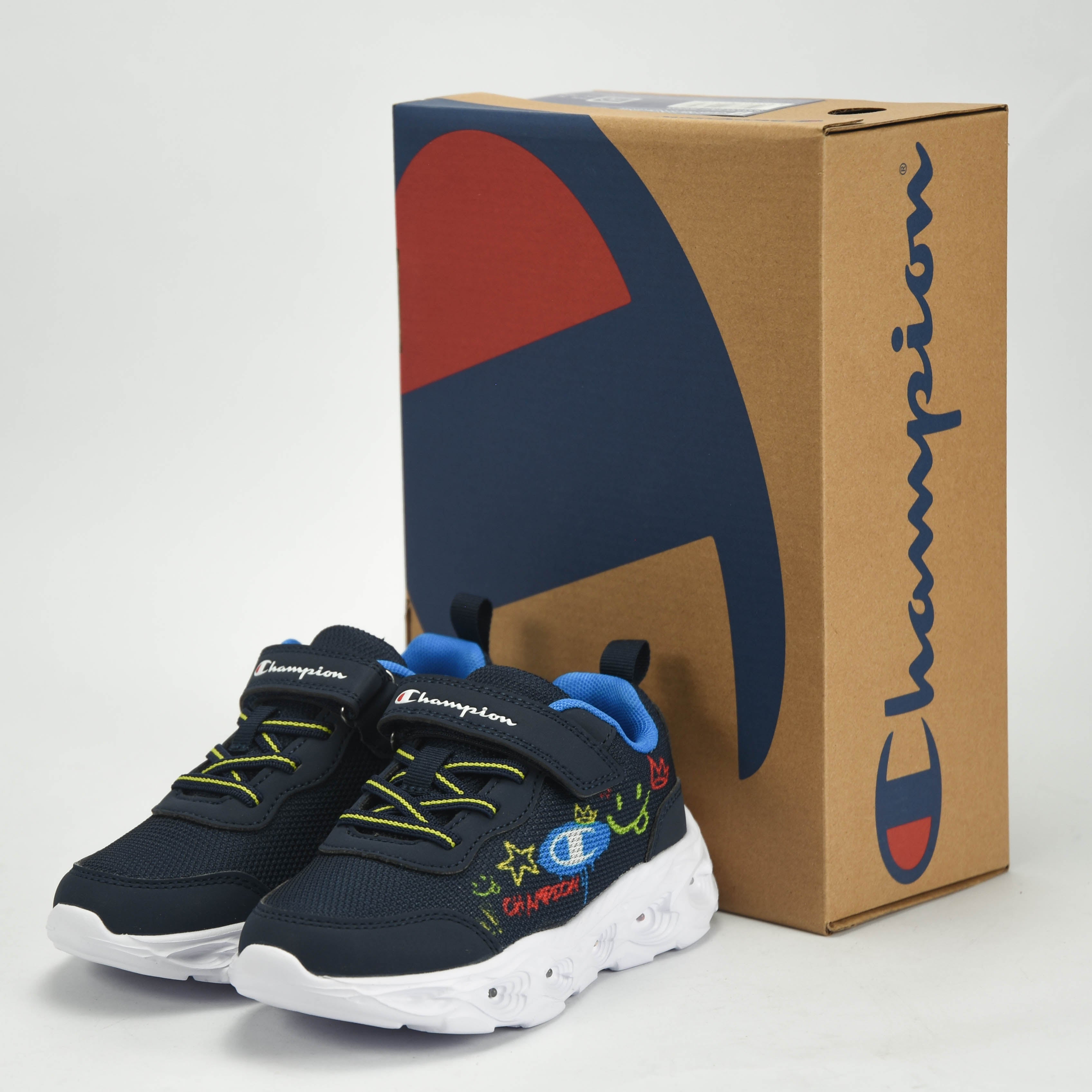 Champion Baskets Lumineuses Respirantes Enfant