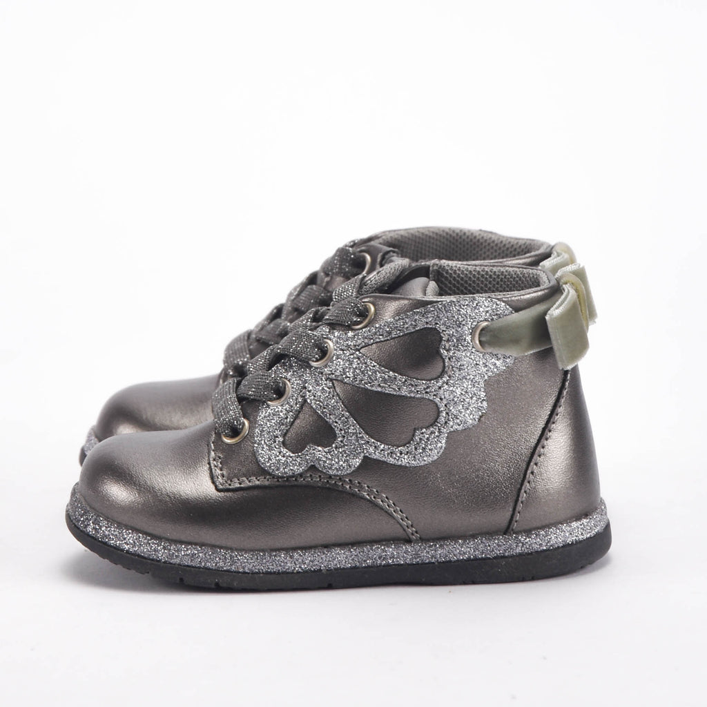 Chicco Bottines Métallisées à Paillettes pour Fille