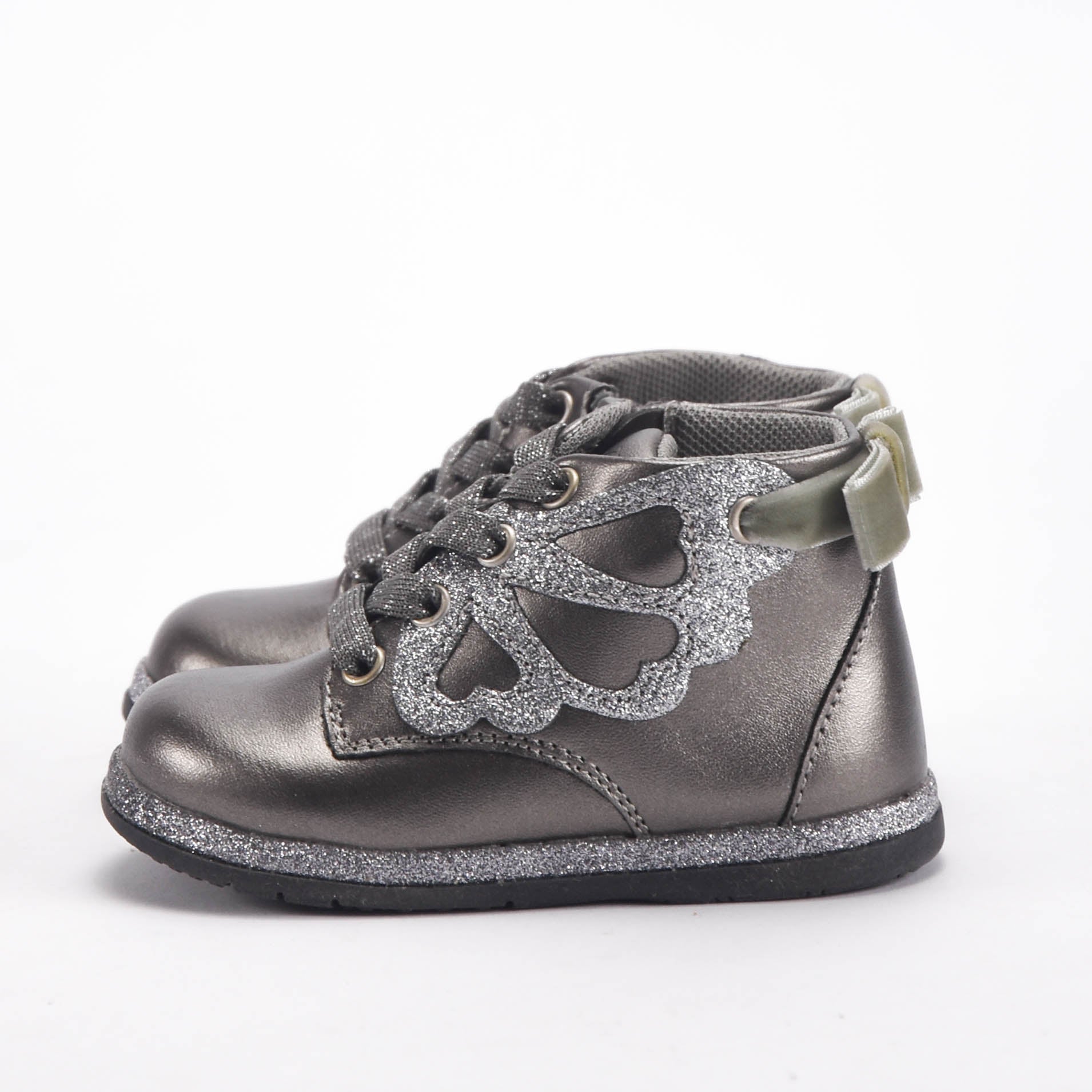 Chicco Bottines Métallisées à Paillettes pour Fille