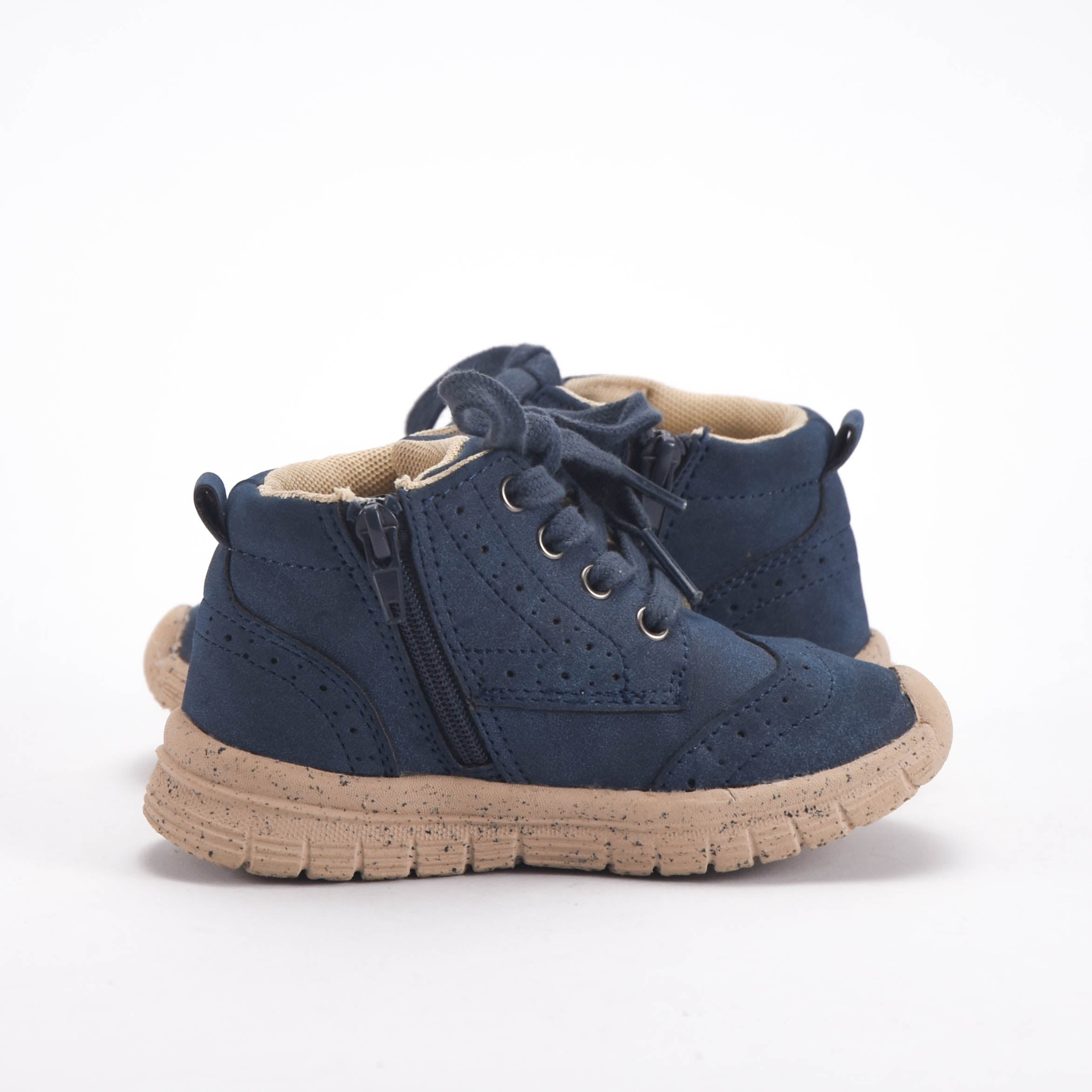 Chicco Bottines Montantes Souples Bleu Marine Enfant