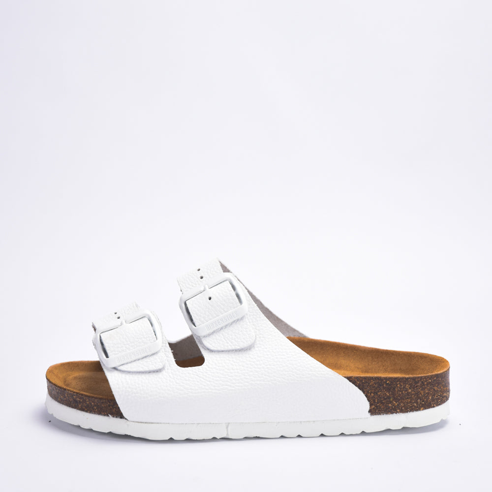 BIRKSBOT  CUIR BLANC﻿ 3