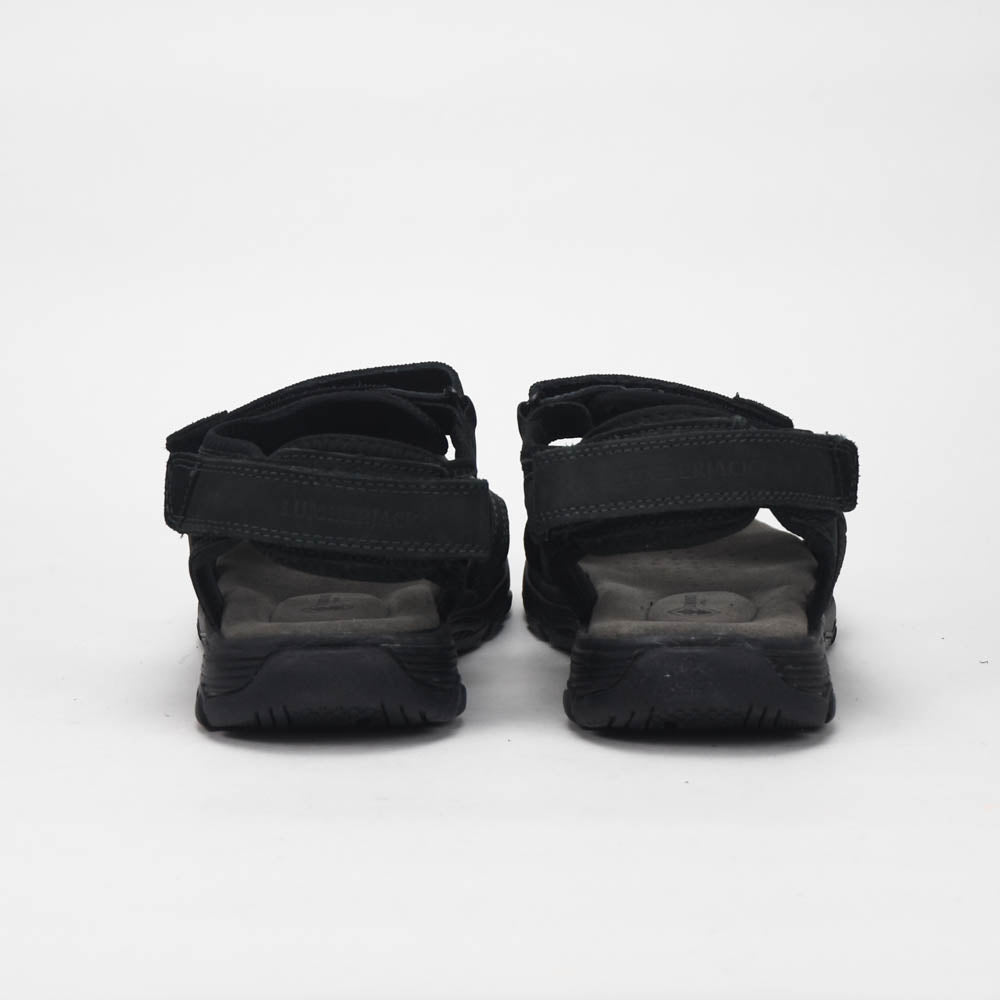 Lumberjack Sandales Confortables Homme Noir