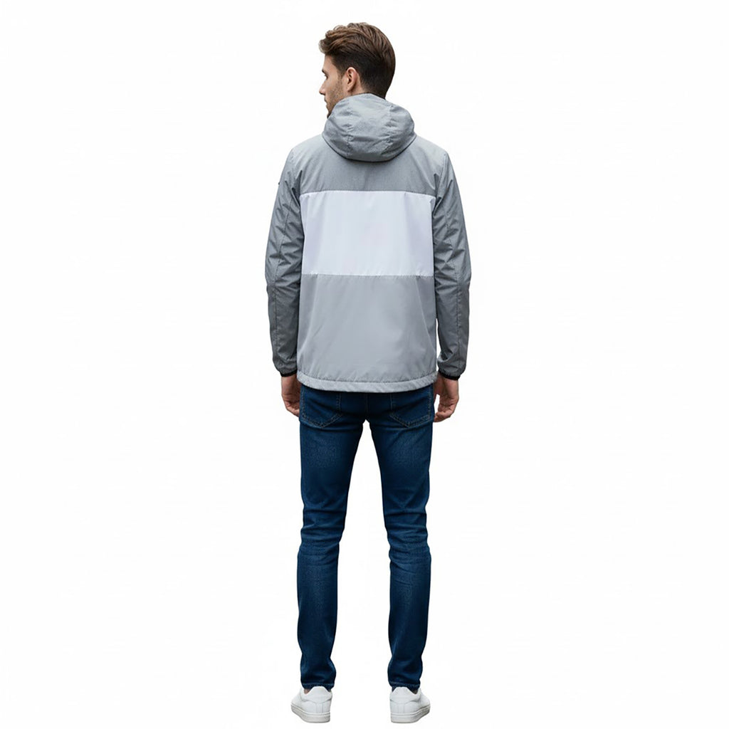 Geox Coupe-vent Grecale Respirant à Capuche Homme