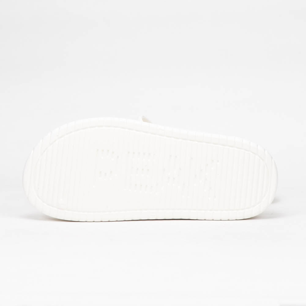 Peak Claquettes Confortables Blanc Pur Unisexe