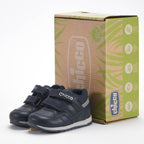 Chicco Baskets Flexibles à Scratch Bleu Marine Enfant
