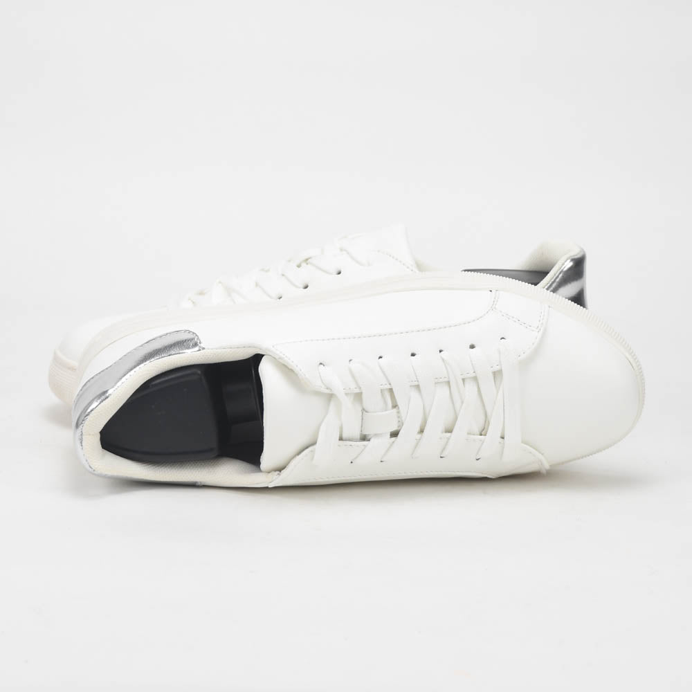 André Baskets Basses Minimalistes Blanc Femme