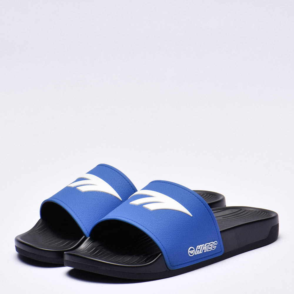 Hi-Tec Core Slide Claquettes Confortables Homme Bleu et Noir