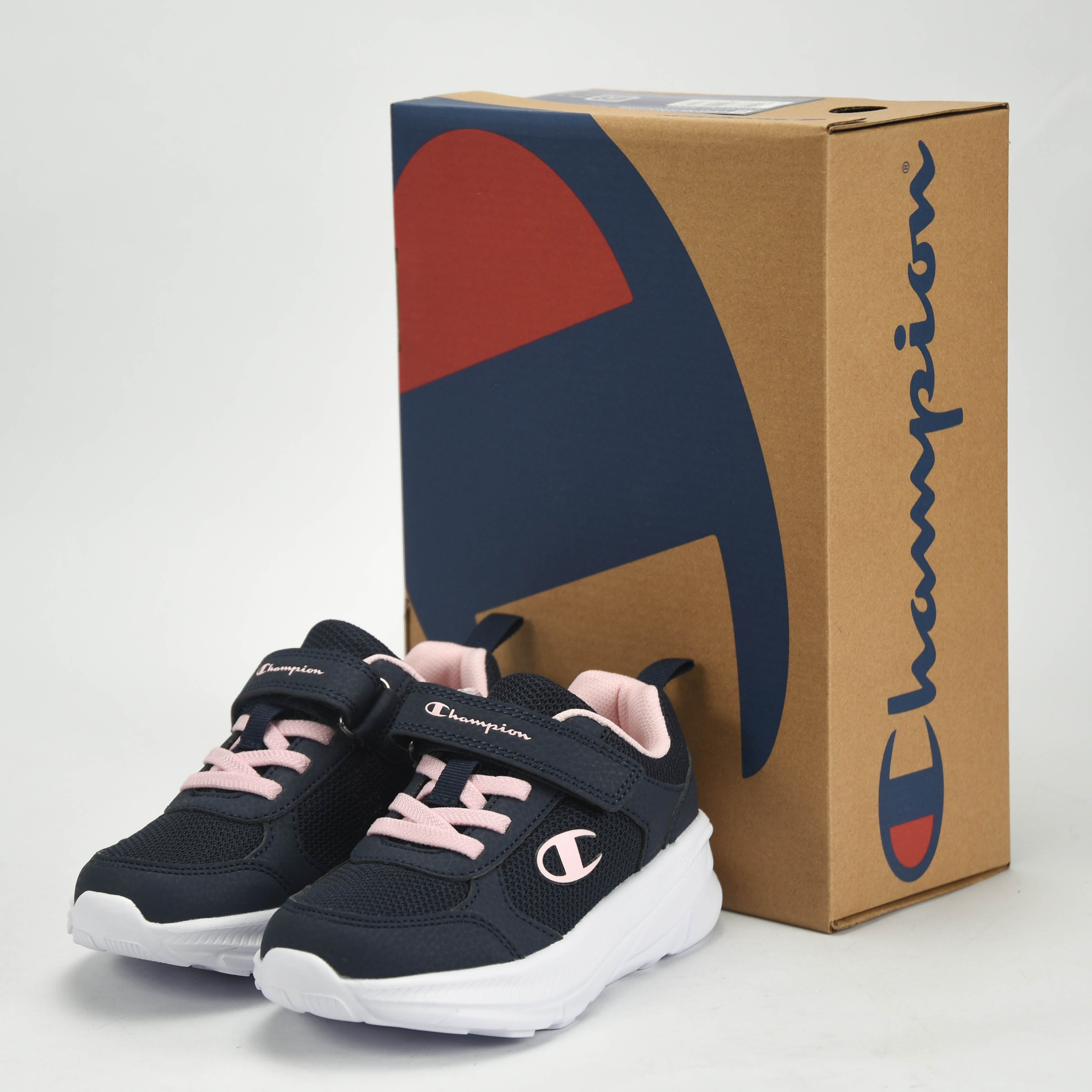 Champion Baskets Légères à Scratch Fille Bleu Marine