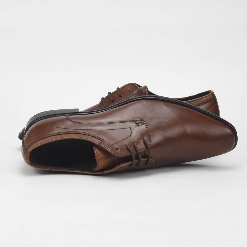 André Chaussures de Ville Cuir Marron Homme