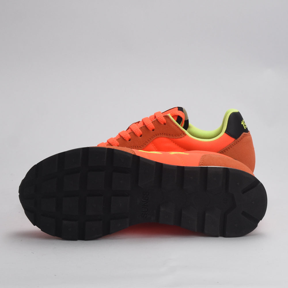 SUN68 Baskets Ally Solid Orange Fluo Homme