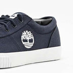 Timberland Baskets Basses en Toile Bleu Marine Homme