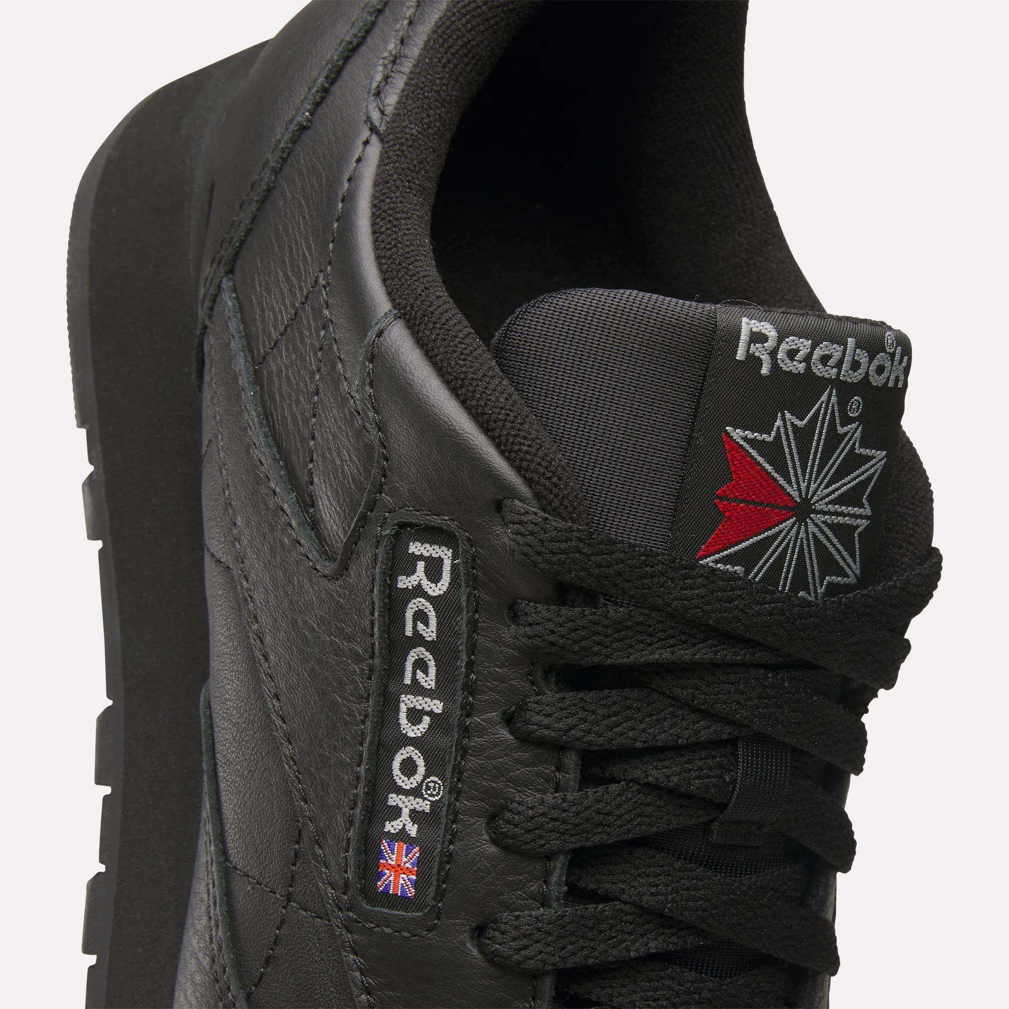 Reebok Baskets Classic Leather en Cuir Noir Homme