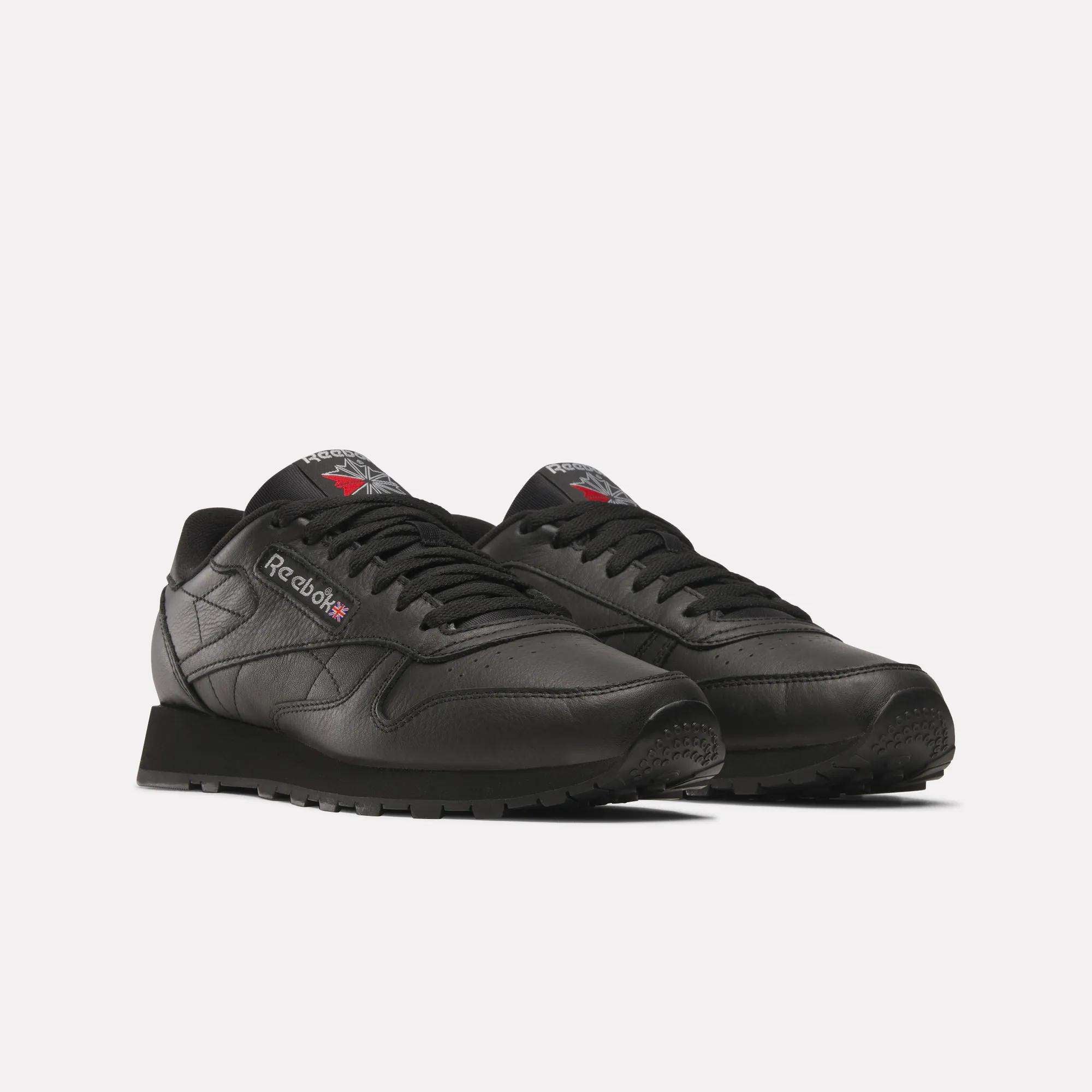 Reebok Baskets Classic Leather en Cuir Noir Homme