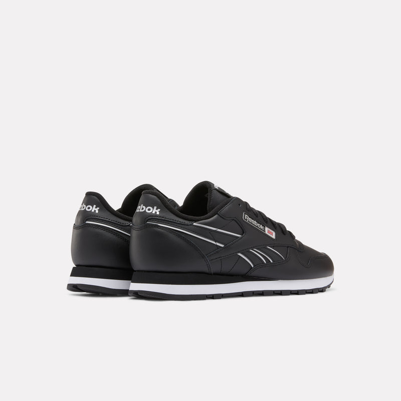 Reebok Classic Leather Sneakers en Cuir Noir Homme