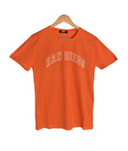 True Color T-shirt San Diego Orange Homme