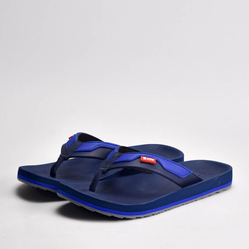 Kito Tongs Confortables Bleu Marine Homme