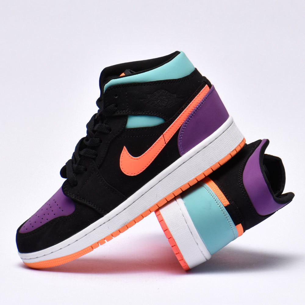 Nike Air Jordan 1 Mid Sneakers Multicolores Homme